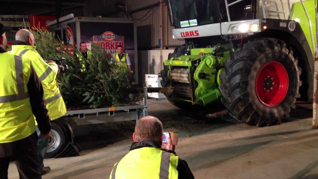 Claas Jaguar Eats Trees