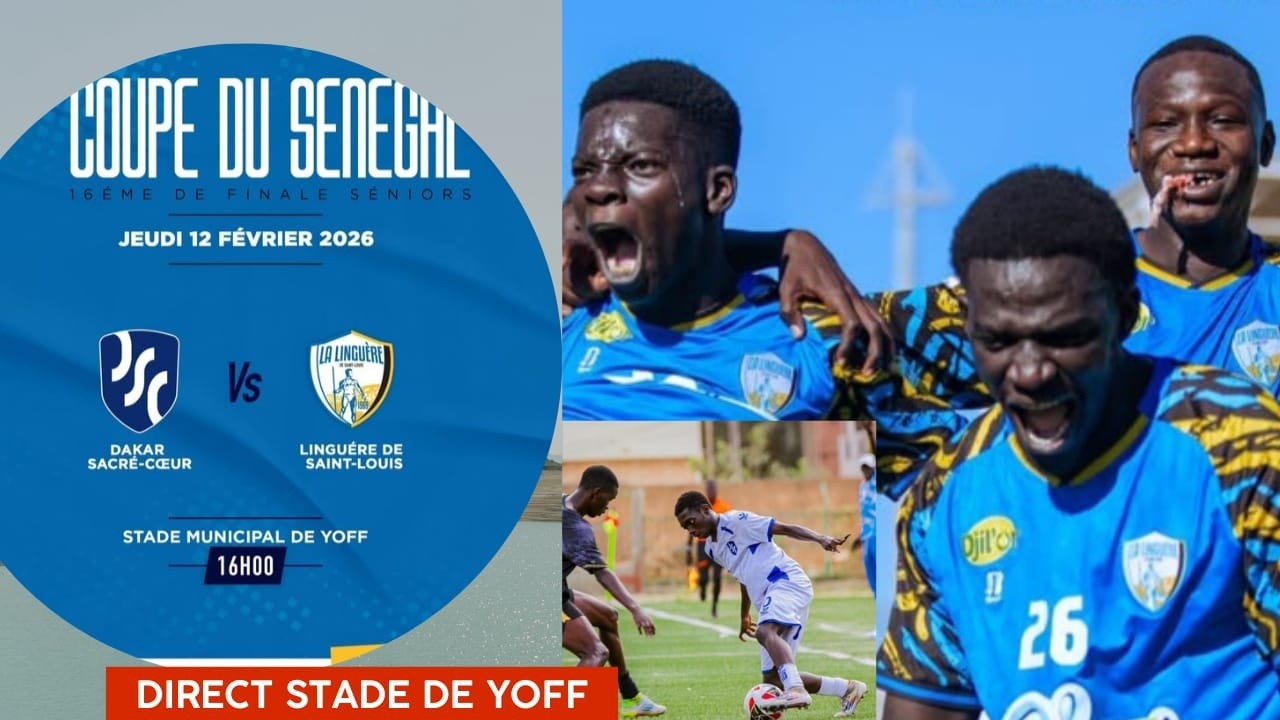 16ÈME DE FINALE COUPE DU SÉNÉGAL: DSC 🆚 LINGUERE DE ST-LOUIS EN DIRECT SUR LA 13TV