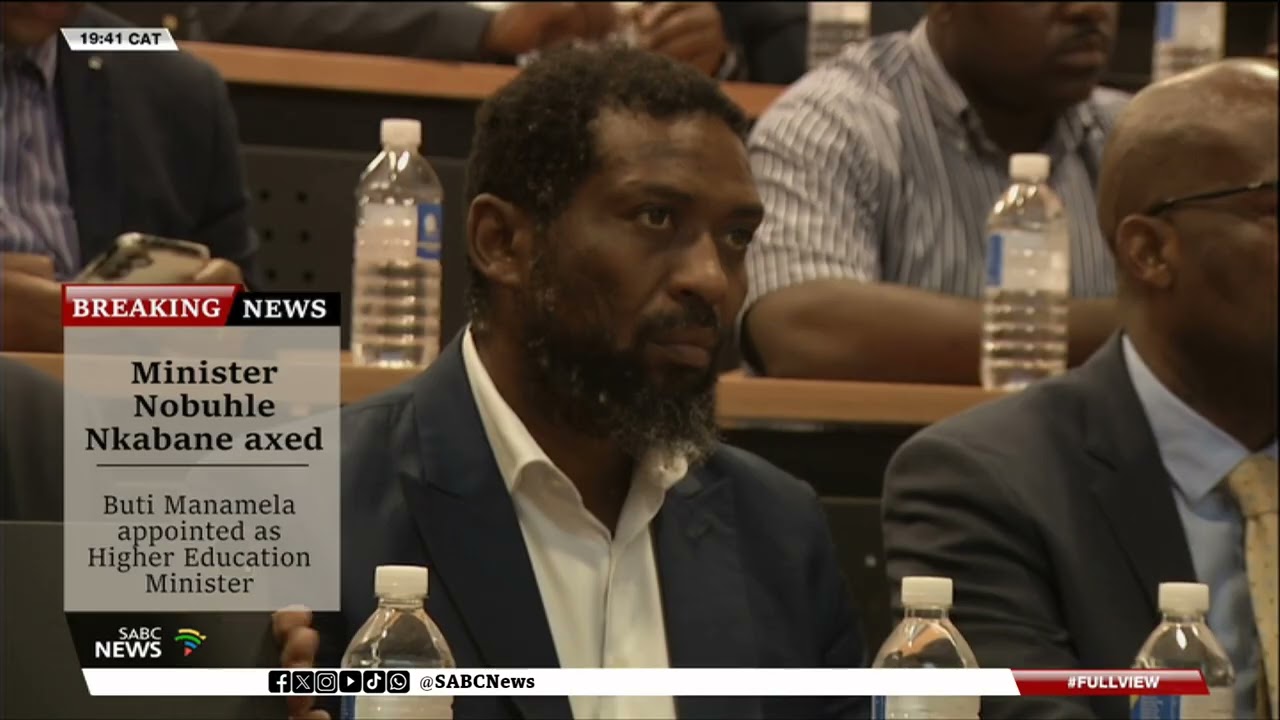 PA reacts to removal of Nkabane as Higher Education minister