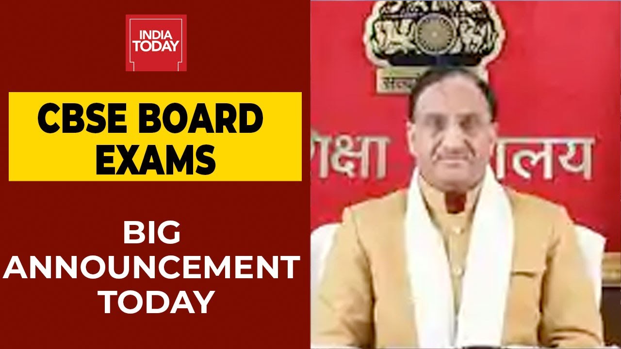 CBSE 2021 Exam Dates To Be Announced Today