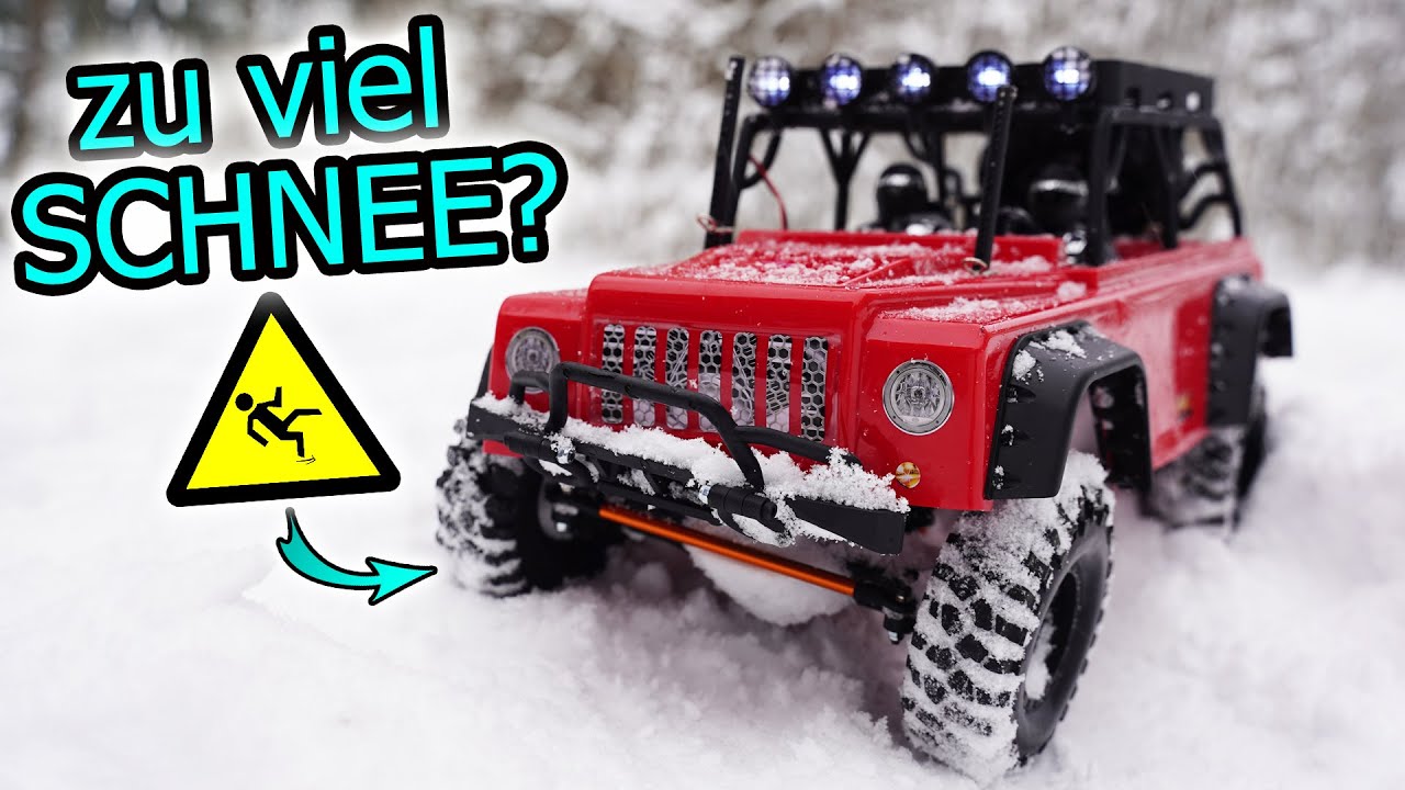Neuer RC CRAWLER kämpft sich durch den SCHNEE! - Ist er 229€ wert?