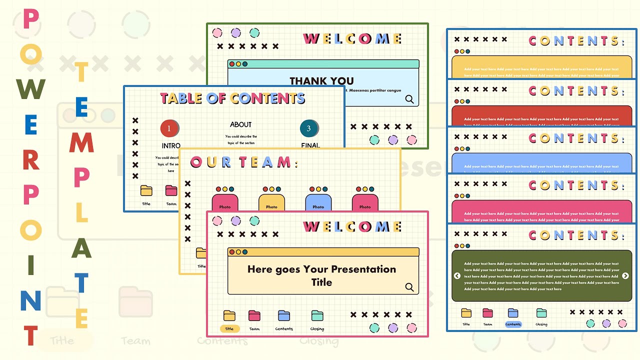 POWERPOINT TEMPLATE || CUTE POWERPOINT TEMPLATE || FREE TEMPLATE