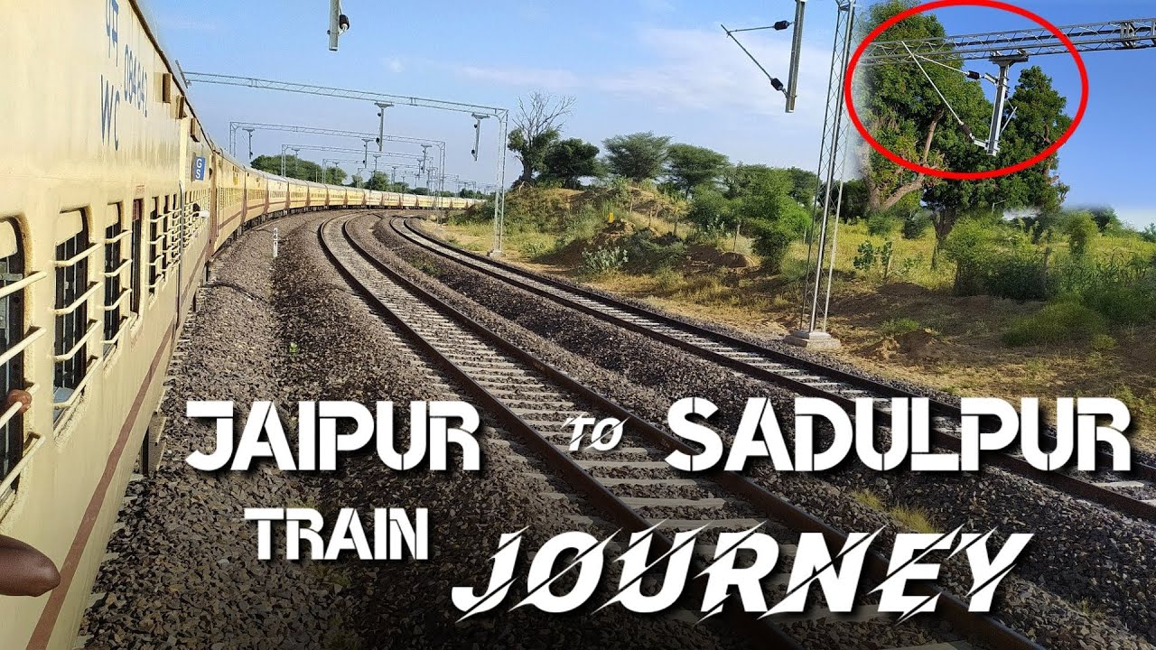 Kota Hisar Express Via Churu Train Journey | Sikar Churu Section Electrification Update*Osm Journey*