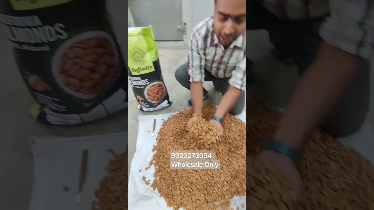 Crunchy Almond Available @divyanshienterprises111 #wholesalersonline