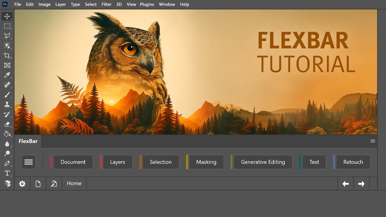 🇺🇸  The better Contextual Task Bar? FlexBar for Photoshop