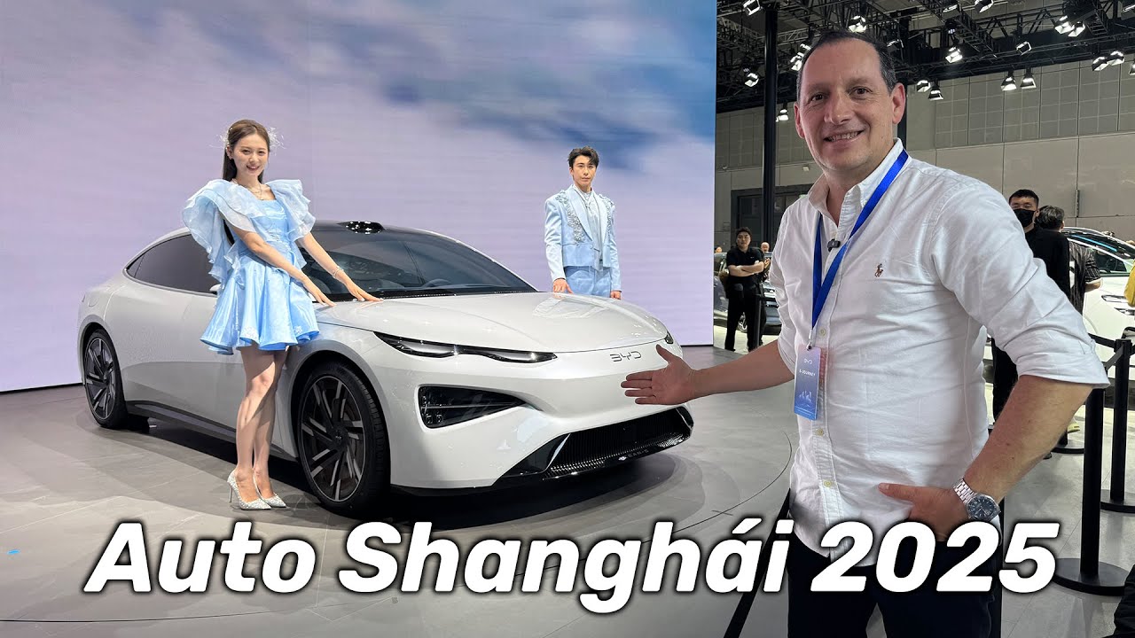 AUTO CHINA 2025, novedades del Grupo BYD en el Auto Show de Shanghái 2025 (4K)