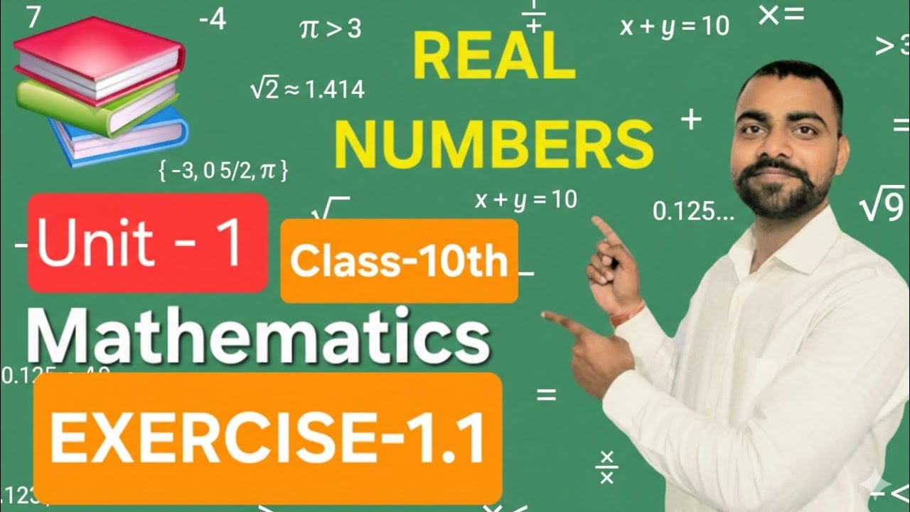  Real numbers class10th maths NCERT Unit-1st | By Suryakantsir #mathematics #viralvideo #class10th 