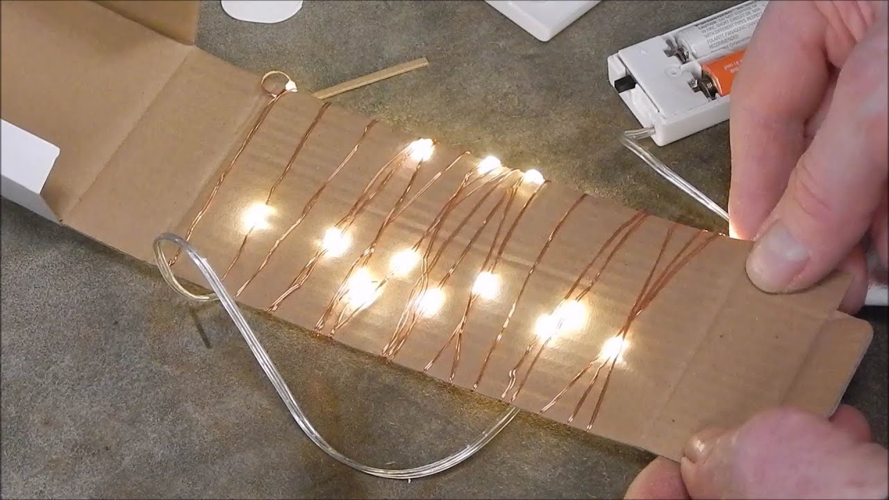 Mirabella 30 small LED copper wire string lights for $4 at BigW - bargain