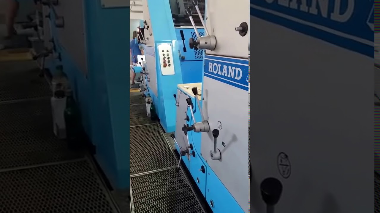 Man Roland Favorit RVFOB Offset four colours