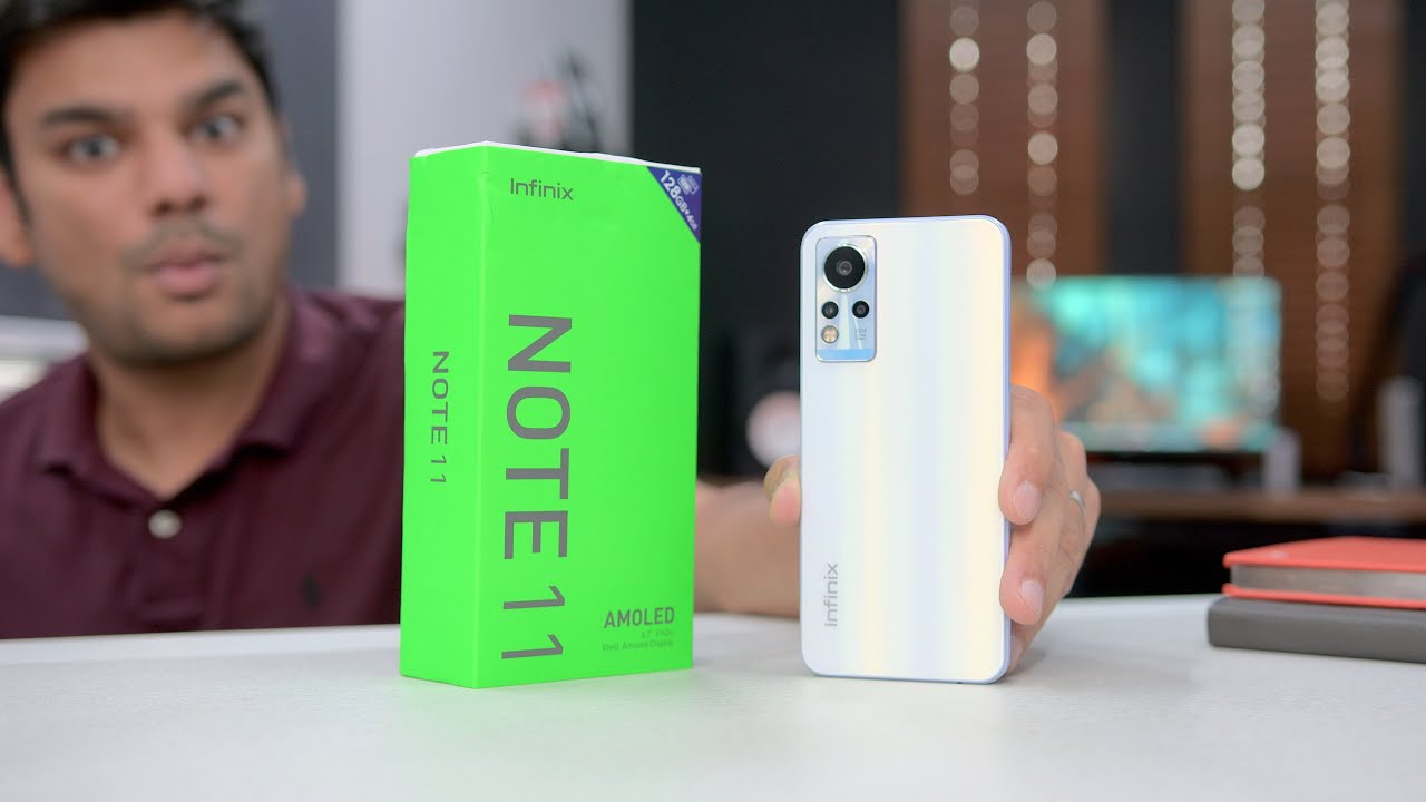 Infinix Note 11 Unboxing | 29k mein AMOLED display!