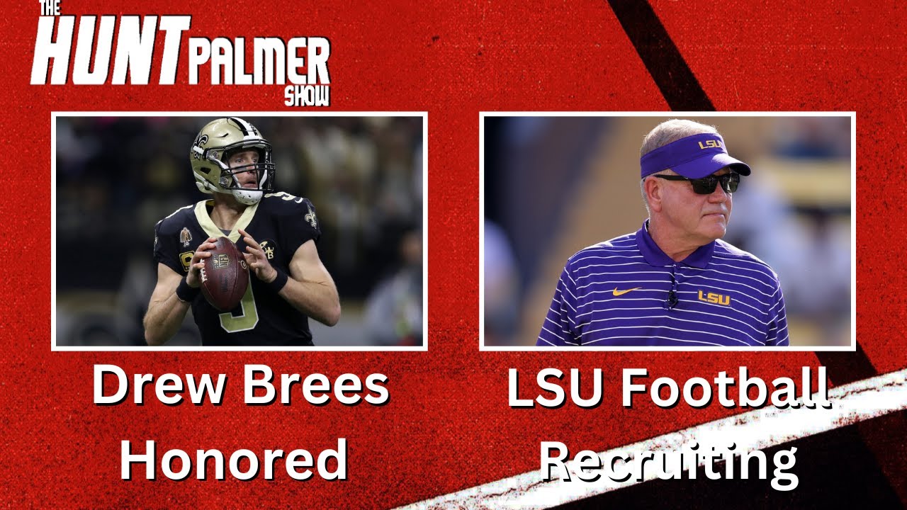 Drew Brees Saints Hall Of Fame | LSU Recruiting Update | LSU Baseball Regional