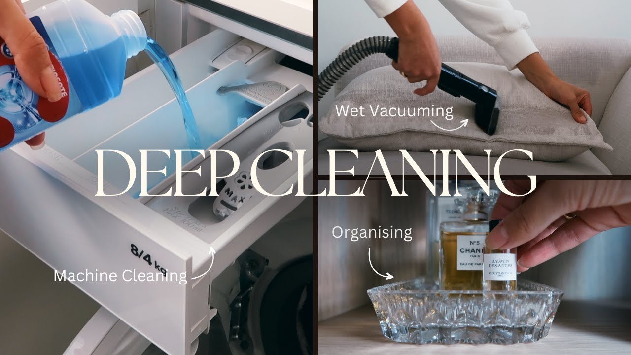 EXTREME DEEP CLEANING: Entire House Deep Clean | Cleaning Motivation (silent vlog)