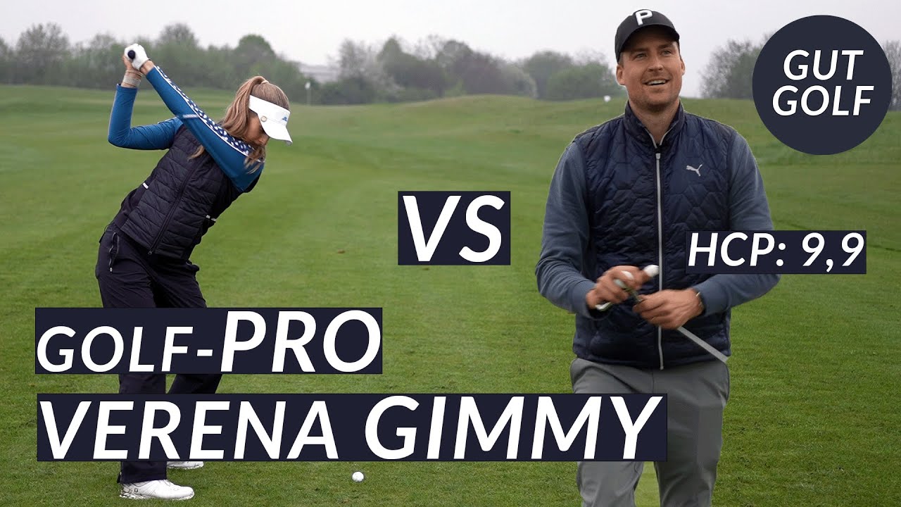 Golf Matchplay gegen Tourspielerin Verena Gimmy