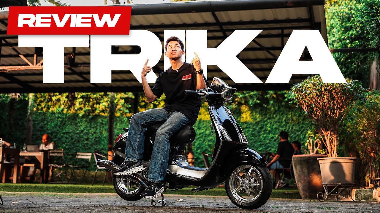 Finally, a review of my own Vespa, Trika!