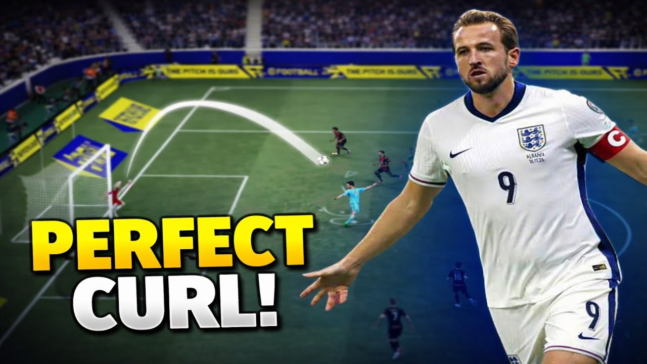 One Touch… One Curl… ONE GOAL! Harry Kane Magic!