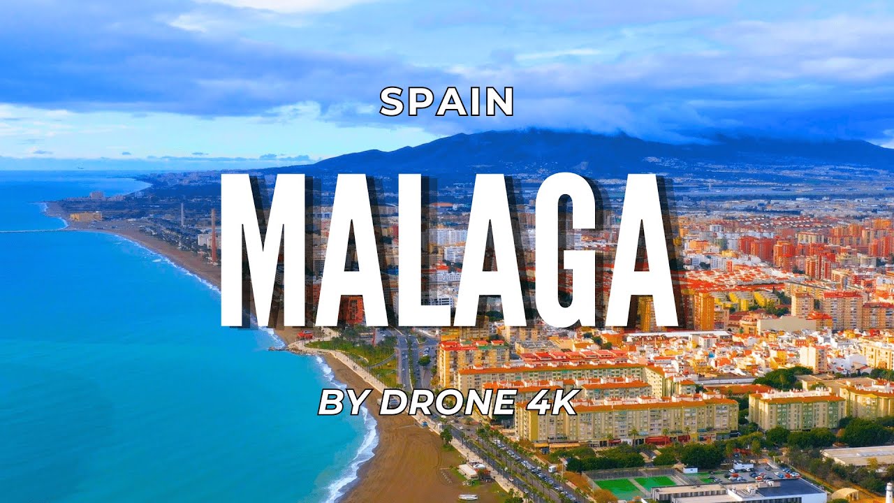 Малага с дрона в 4K | Откройте для себя Коста-дель-Соль с высоты
