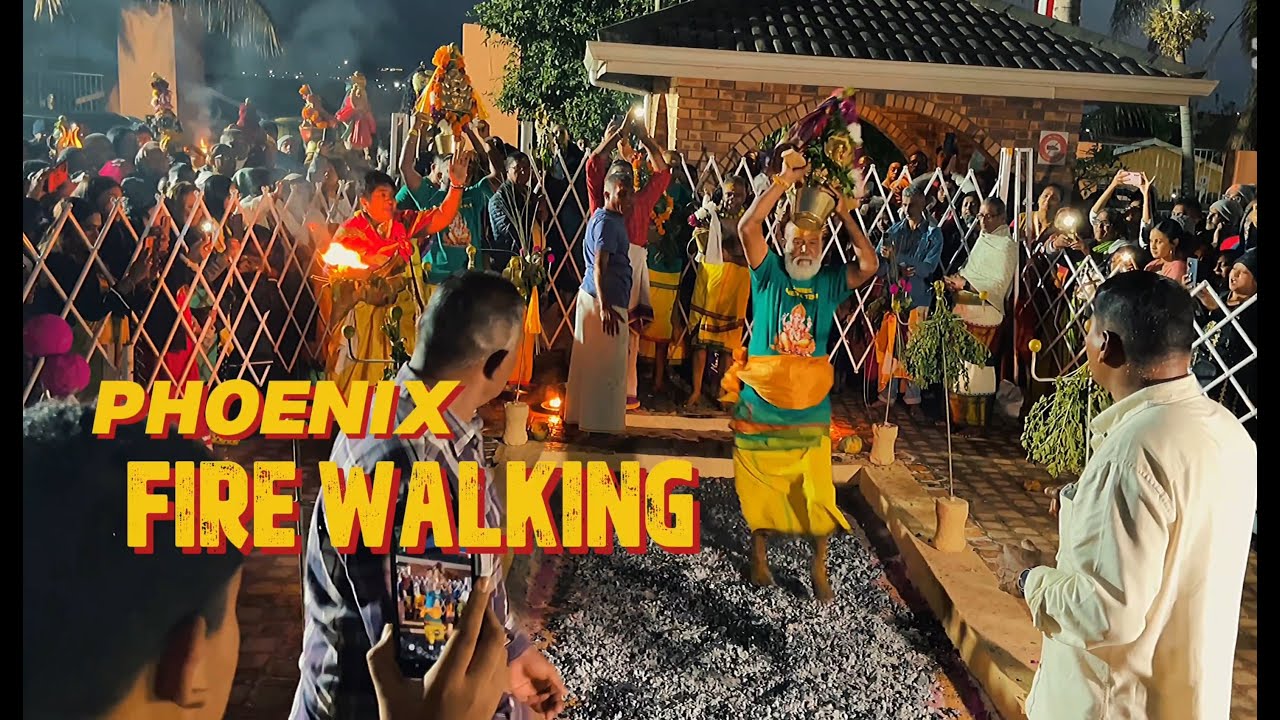 Faith or Fear? Devotees Walk Across Burning Coals at Phoenix Temple