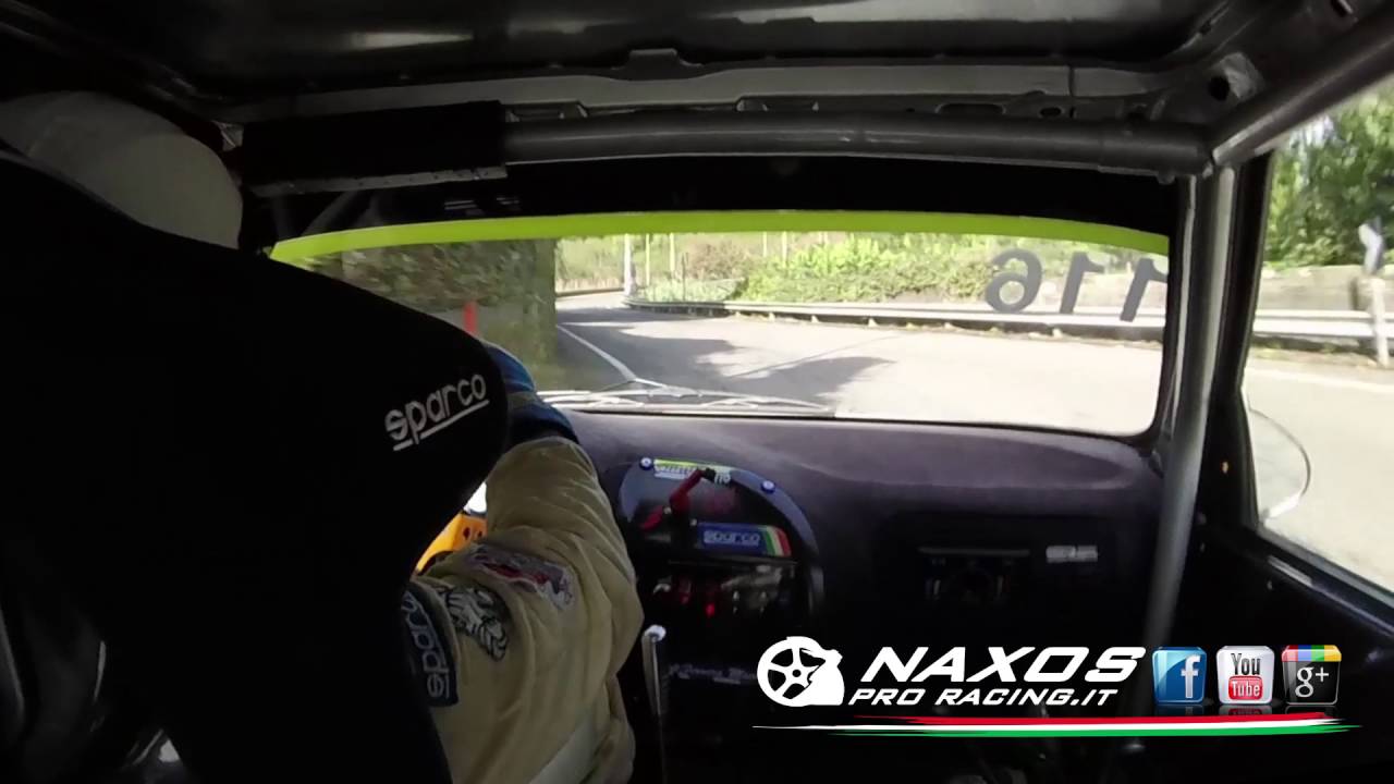 18 CRONOSCALATA GIARRE MILO 2016 GUZZETTA SALVATORE GARA UNO CITROEN SAXO 1 6 GR  N