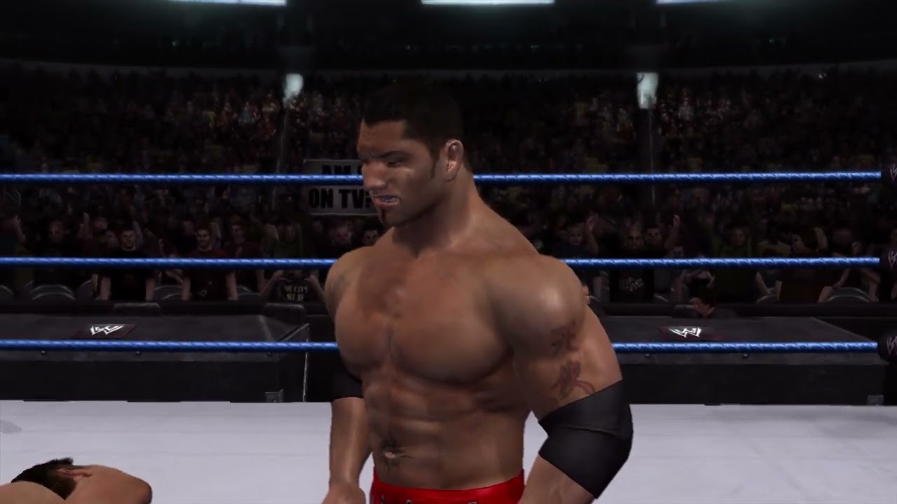 WWE No Mercy 2005: Batista vs Eddie Guerrero (SmackDown vs RAW 2007)