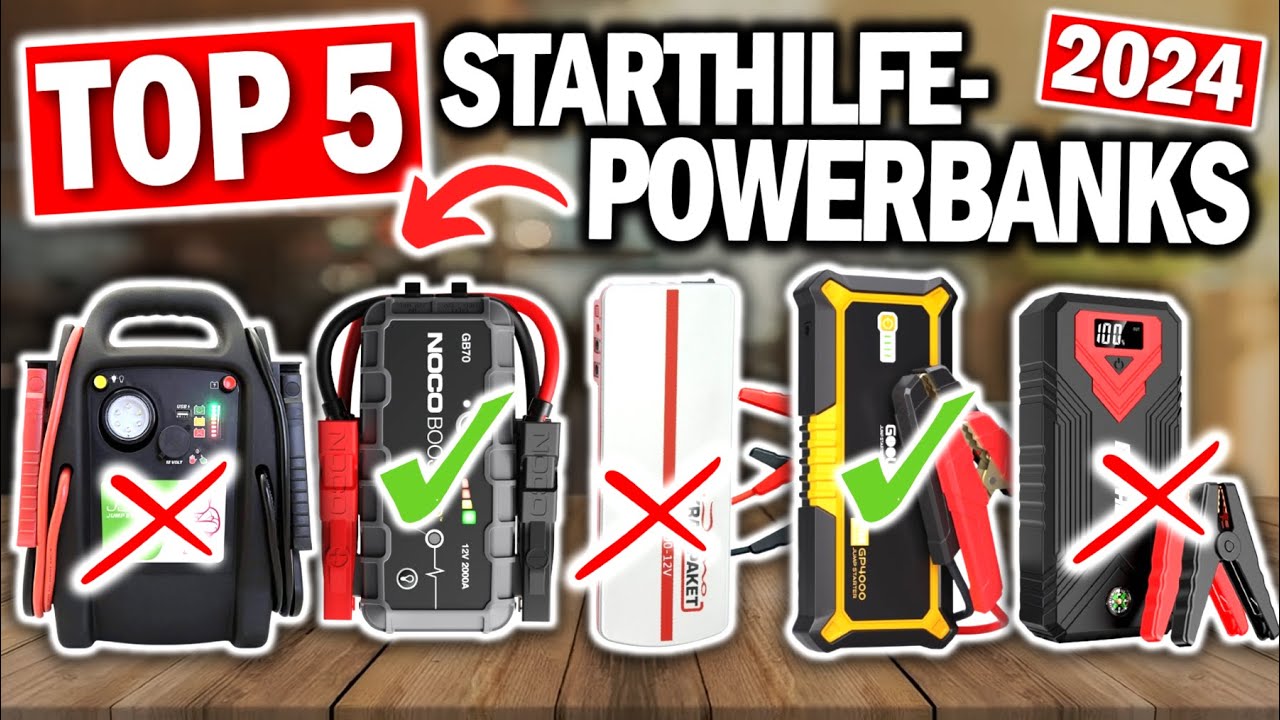 TOP 5 STARTHILFE POWERBANKS 2026
