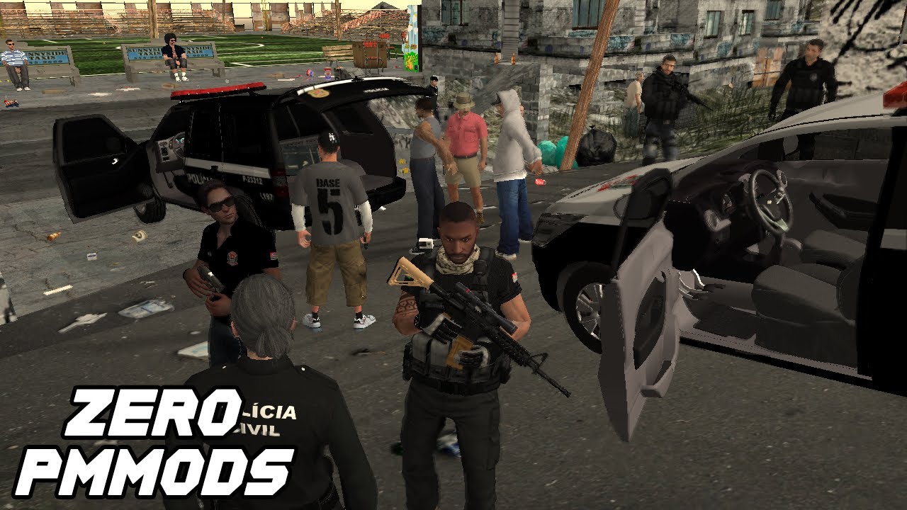 GTA POLICIA PCESP | EMBOSCADA NA FAVELA