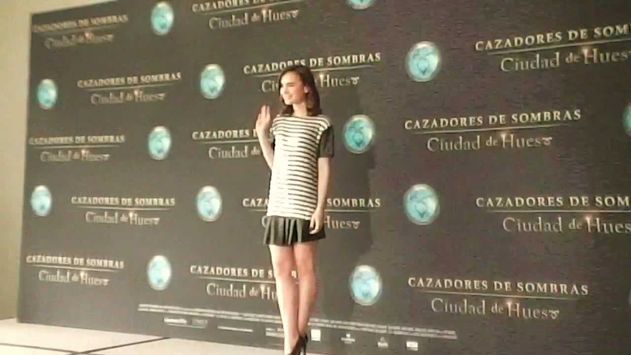 LILY COLLINS - JAMIE CAMPBELL BOWER - KEVIN ZEGERS- GODFREY GAO PHOTO CALL - MEXICO