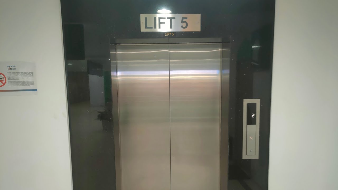 Replaced Shanghai Mitsubishi LEHY-L-S Elevator@ Penang International Airport, Bayan Lepas (Domestic)