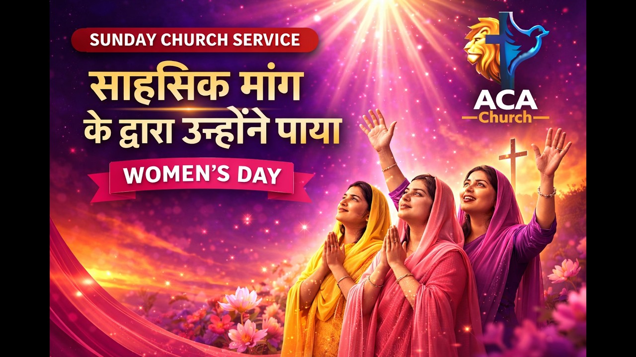 SUNDAY CHURCH SERVICE || WOMEN'S DAY || DEEPAK MAHATO MINISTRIES || A.C.A. CHURCH || 08.03.2026