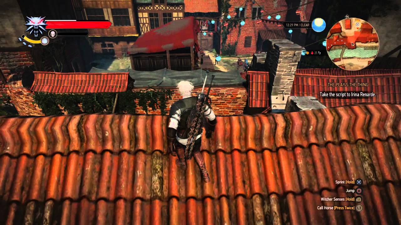 The Witcher 3: Parkour