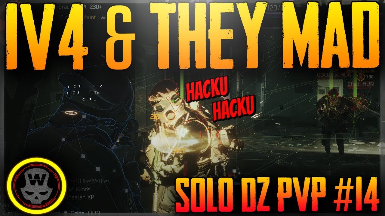 1 на 4, они сходят с ума, братан! Соло, ТЗ, PVP #14 (The Division 1.7)