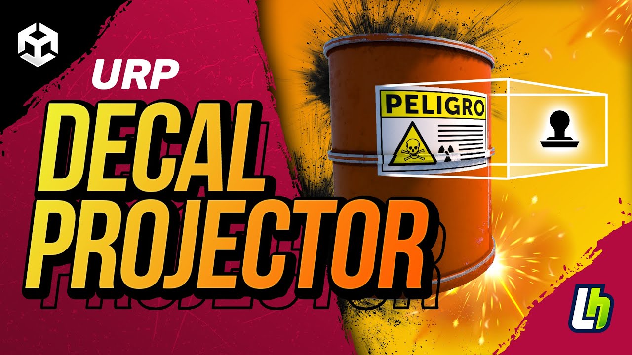 ¿Cómo usar Decals en Unity? - Tutorial Decal Projector