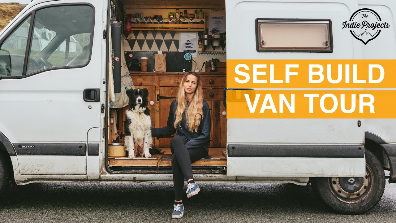 Female uni student saves £1000s a year on rent! (Van Tour)
