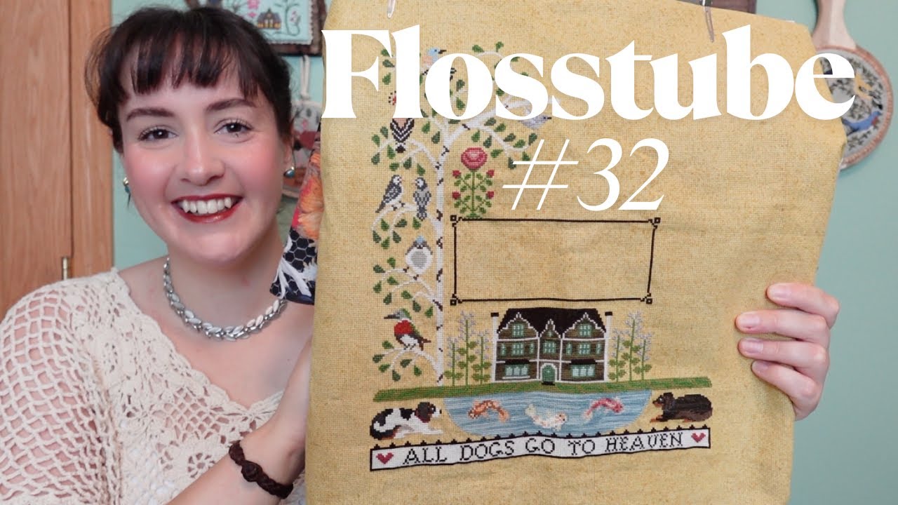 Flosstube #32 (May-31-25): A finish & WIPS!