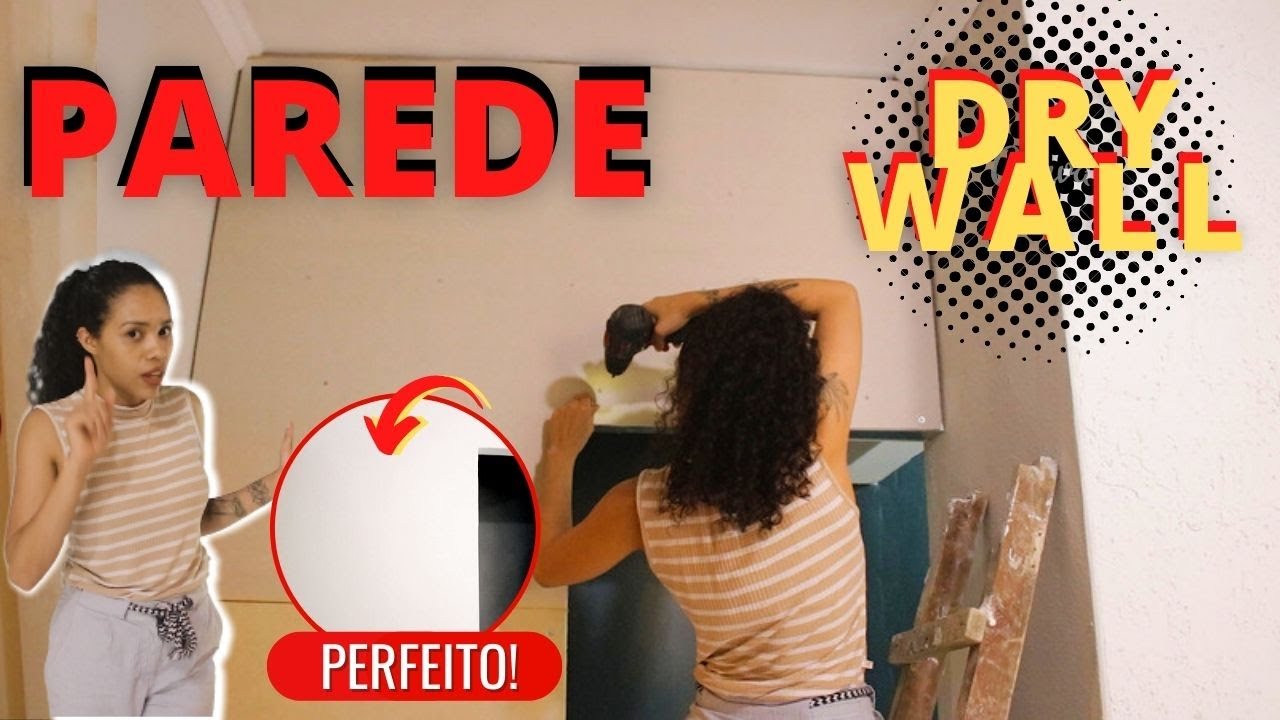 Parede de  Drywall - passo a passo