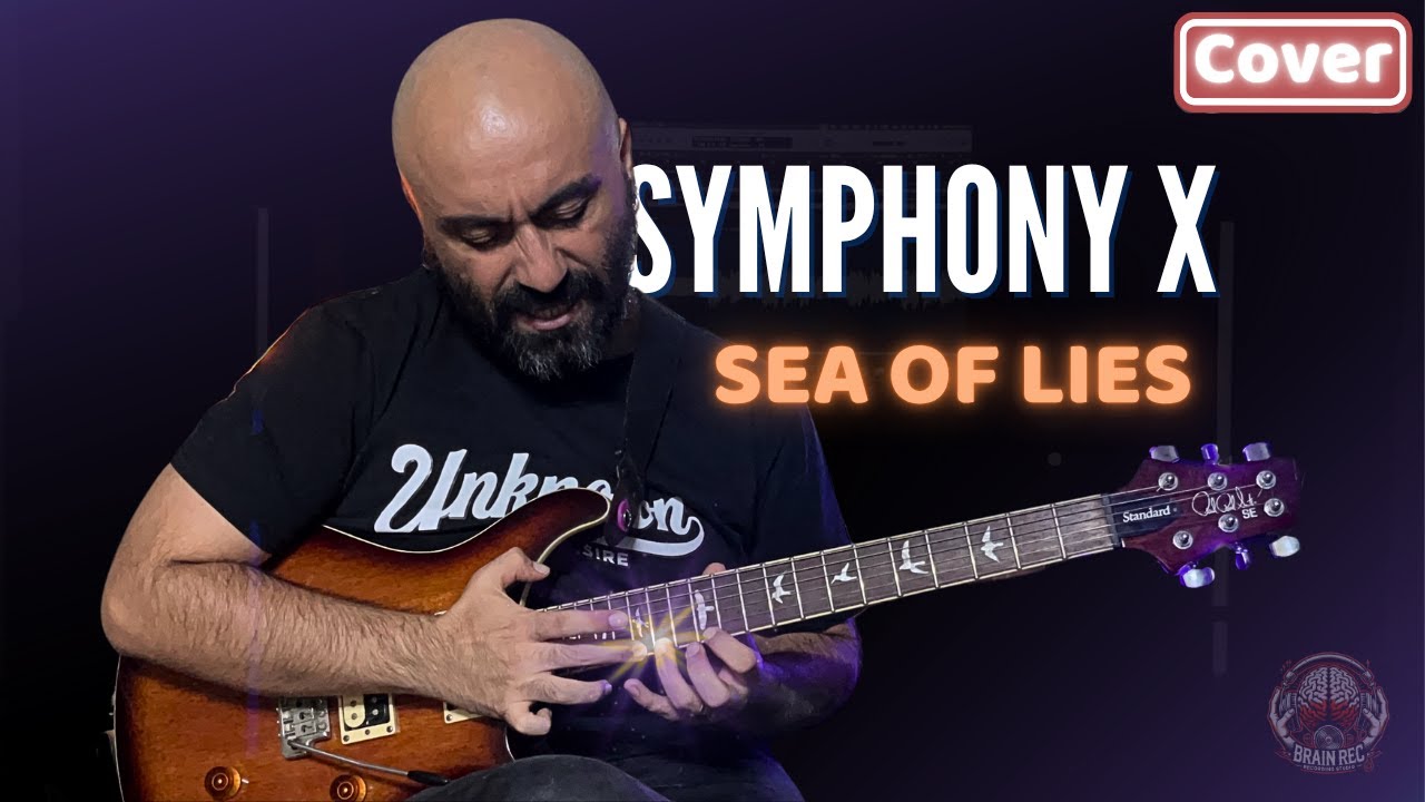 Symphony X – Sea of Lies ⚡ Guitar Cover (Michael Romeo Style) | Mert Kuldemir