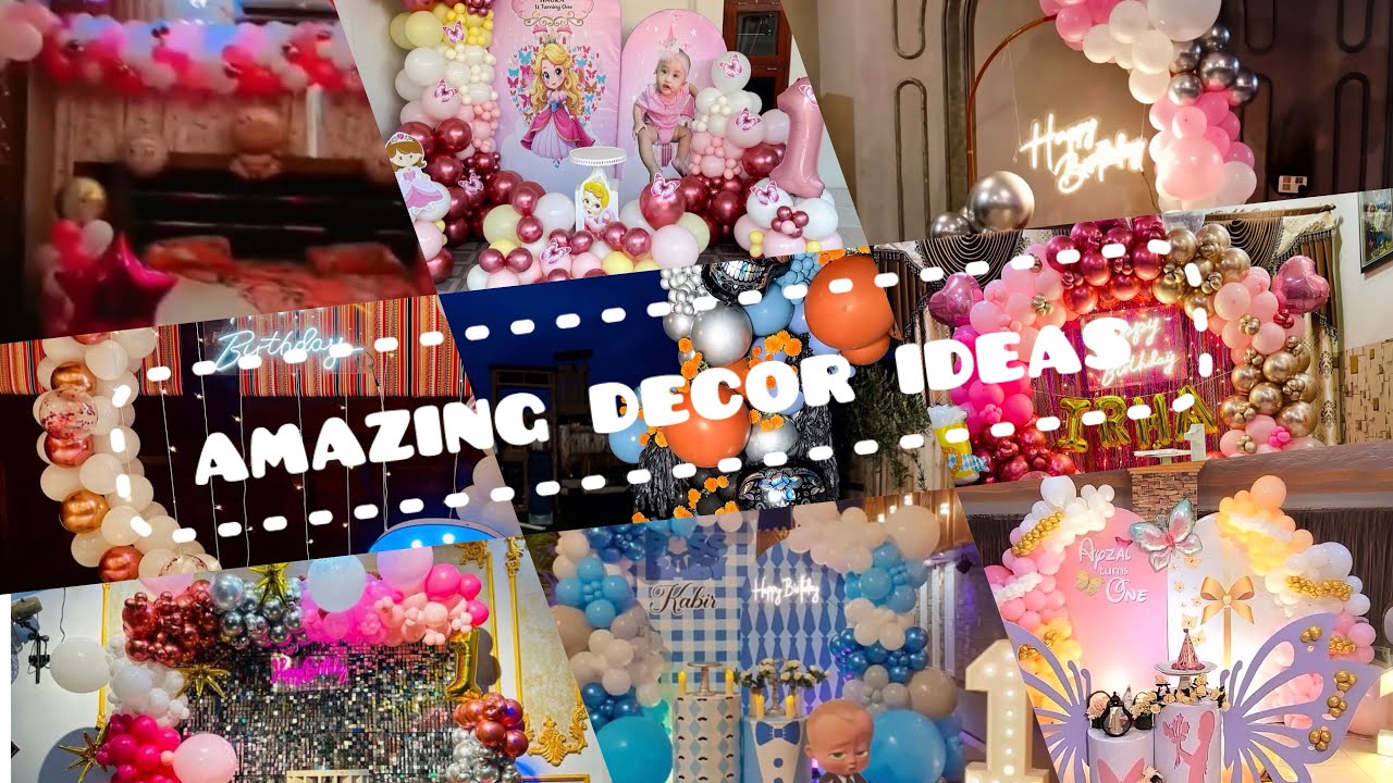 Birthday decoration ideas to must watch 🔥 | balloon decoration | birthday decoration at home