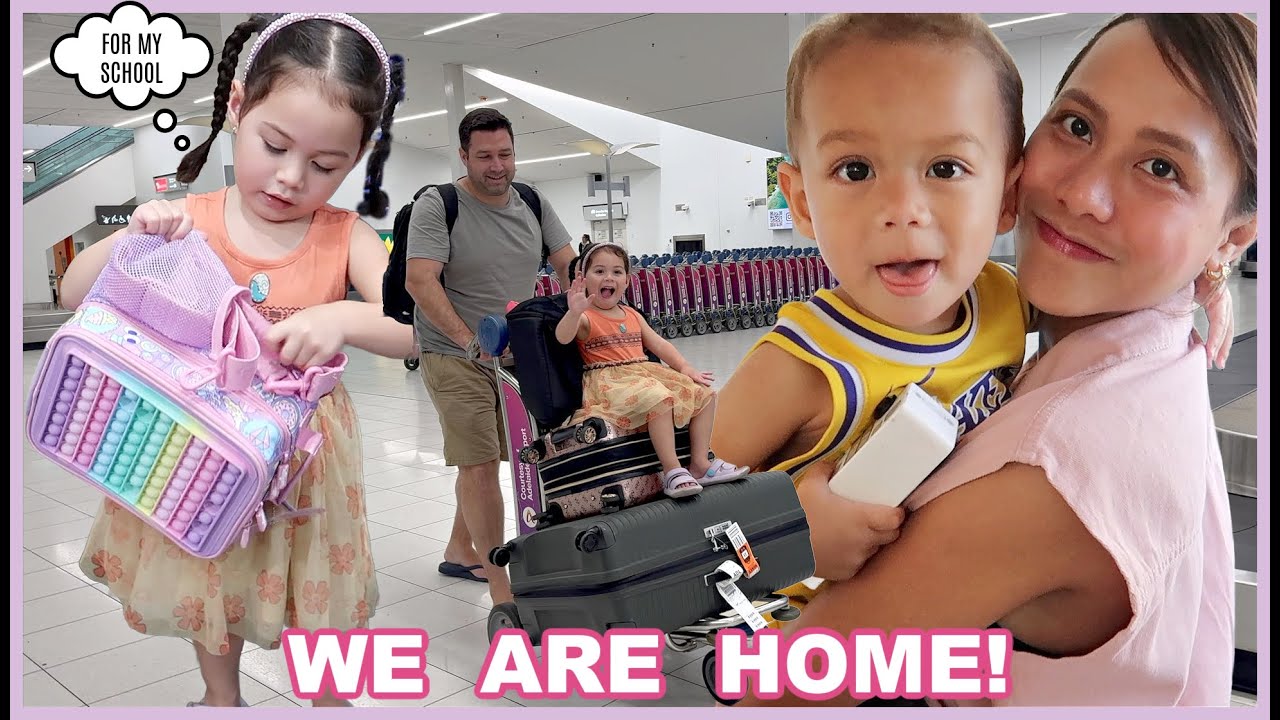 NAKABILI NA NG LUNCH BAG FOR SCHOOL! WE ARE HOME AGAIN! ❤️ | rhazevlogs