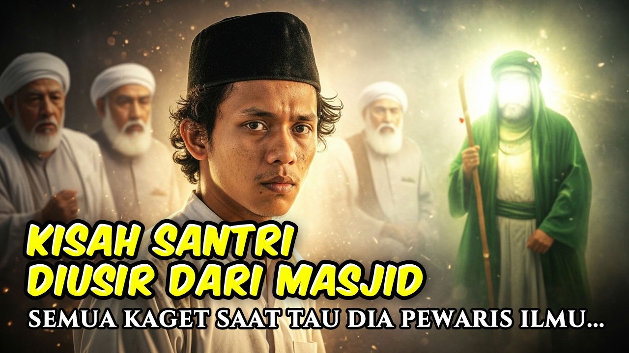 DIKIRA PENGEMIS ! Santri Berbaju Lusuh Ini Diusir Saat Sholat Tarawih di Masjid, Ternyata...