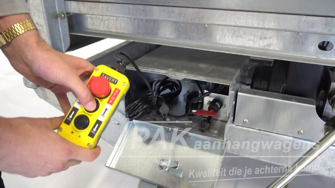 Ifor Williams kipper van PAK Aanhangwagens