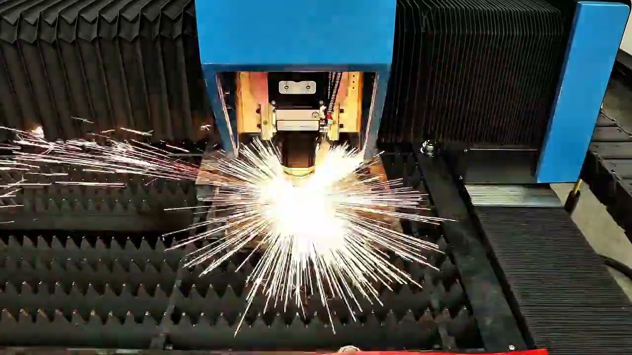 Amazing laser cutting metal