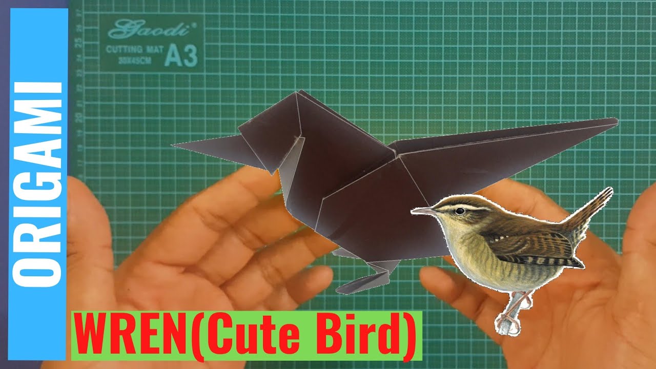 Origami: Wren (Tiny Bird)