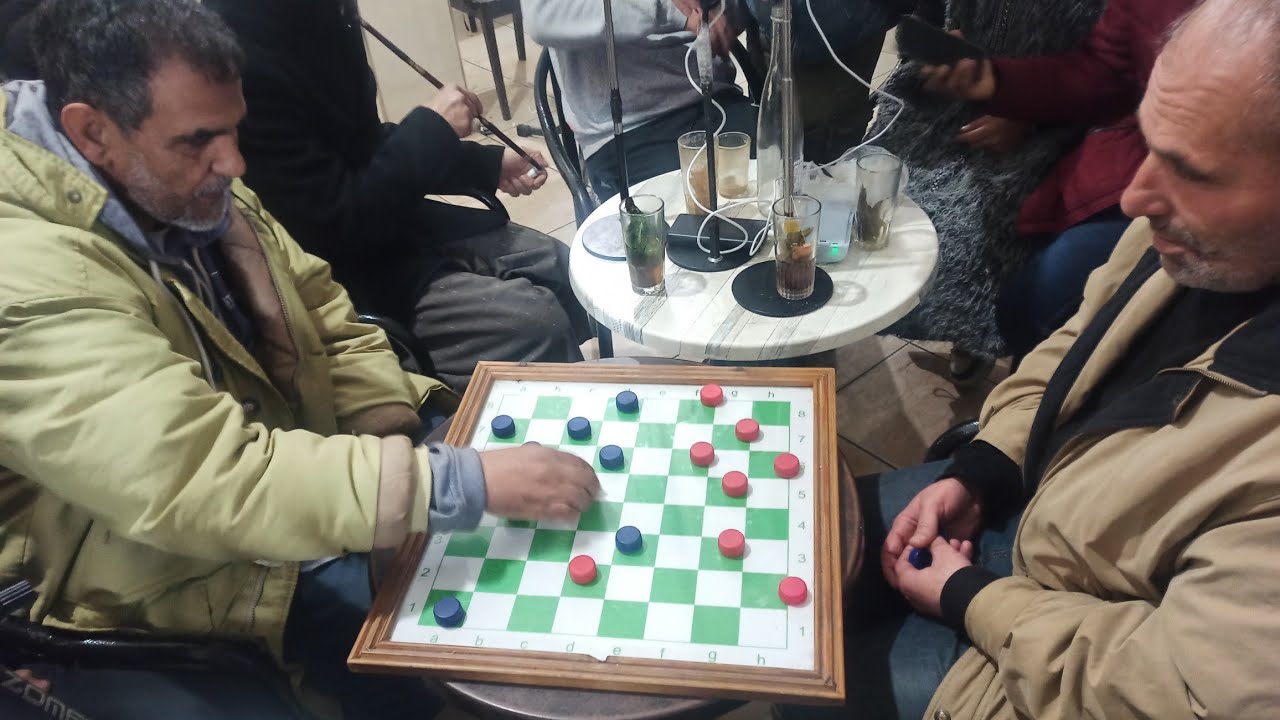 احمد ويندام vs يوسف العبدلاوي أقوى نقلات تشوفها اليوم فـ لعبة الداما ♟️🔥 #checkers #الضامة #games 