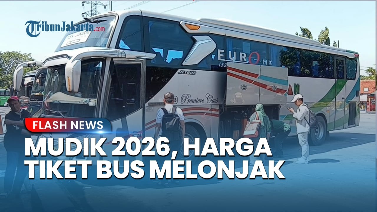 Harga Tiket Mudik Bus AKAP di Terminal Kampung Rambutan Naik 30-50 Persen