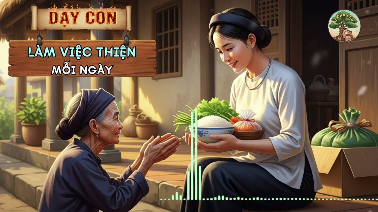 Tập 95 Dạy Con Làm Việc Thiện Mỗi Ngày l ĐI CÙNG CON