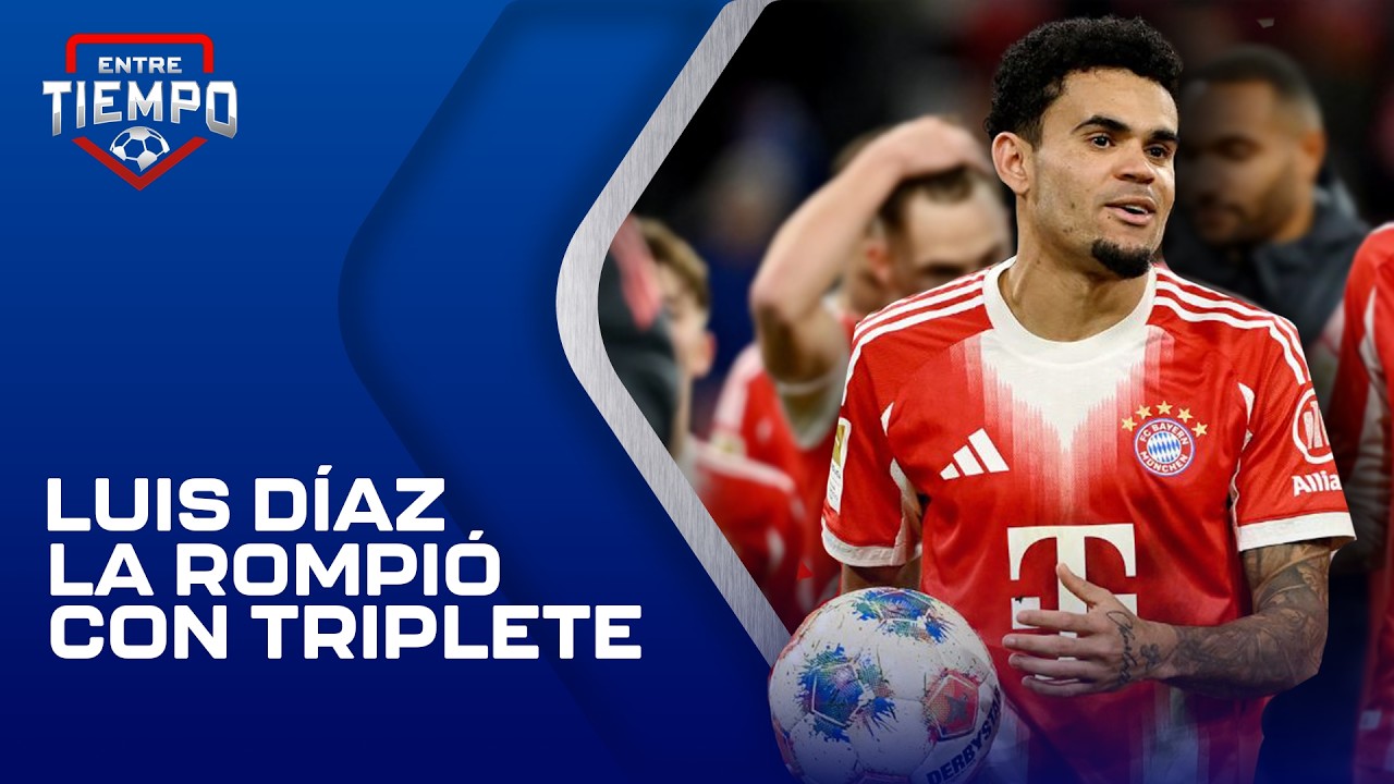 ⚽TRIPLETE de Luis Díaz y FIGURA; RESUMEN Bayern Múnich 5-1 Hoffenheim, en Bundesliga