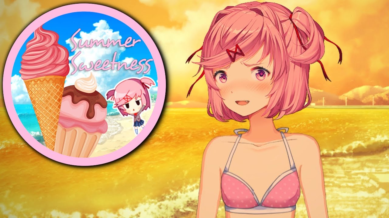 DDLC Summer Sweetness MOD [ Full Non Commentary Playthrough ]