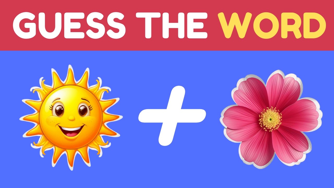 Guess the Word by Emoji | Emoji Quiz Challenge 2026