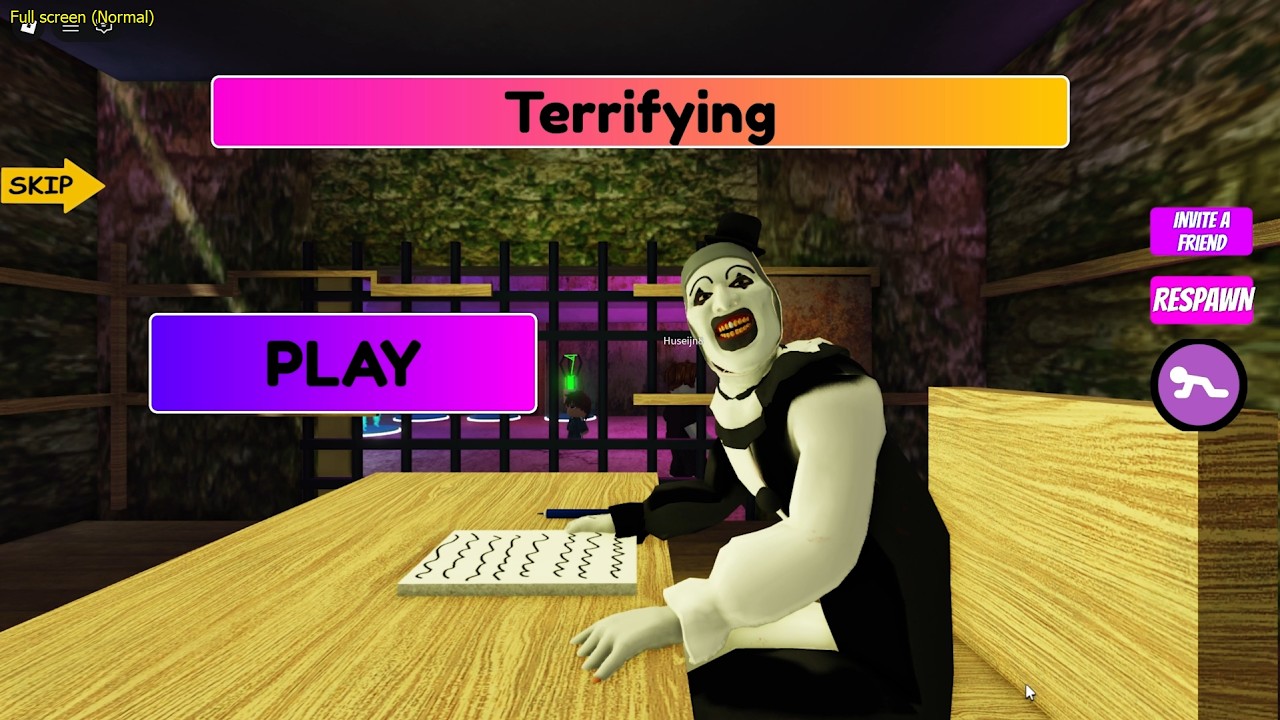 I’M TRAPPED WITH A CREEPY CLOWN… CAN I SURVIVE?! | ROBLOX HORROR