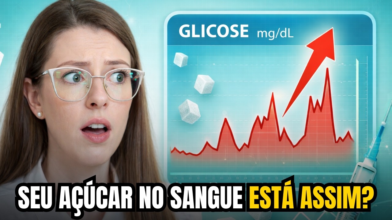 Isso é o que acontece no seu corpo quando o AÇÚCAR NO SANGUE dispara
