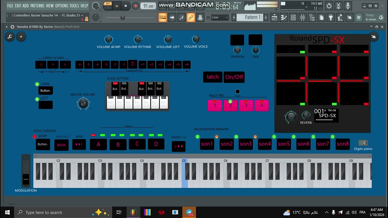 Programme Rai FL Studio 🥭 By Yacine Taouche 👑